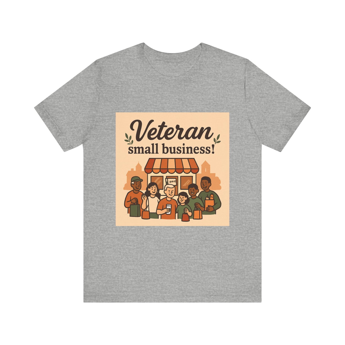 Veteran Small Business Tee — Support Veteran-Owned Shops