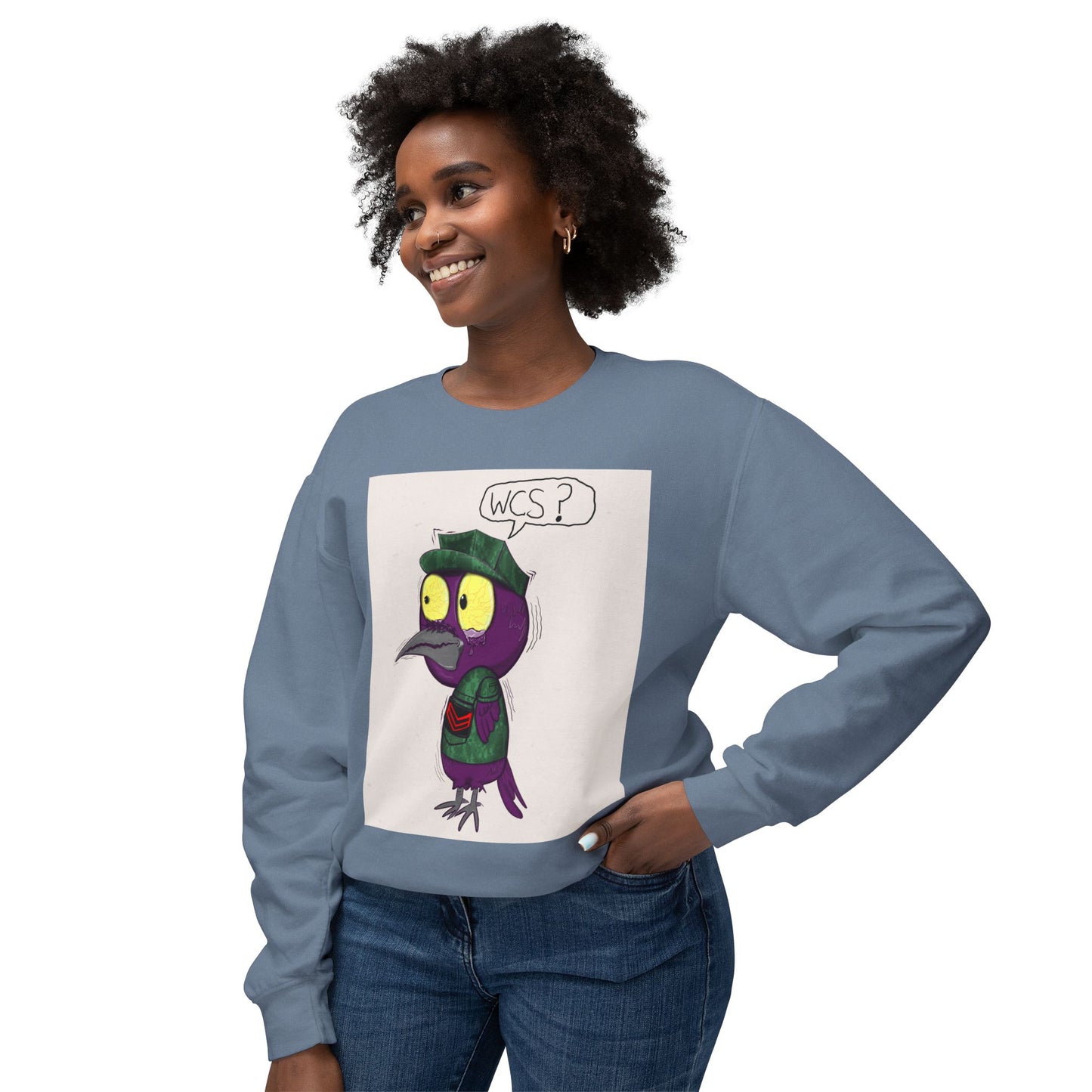 Unisex Lightweight Crewneck Sweatshirt