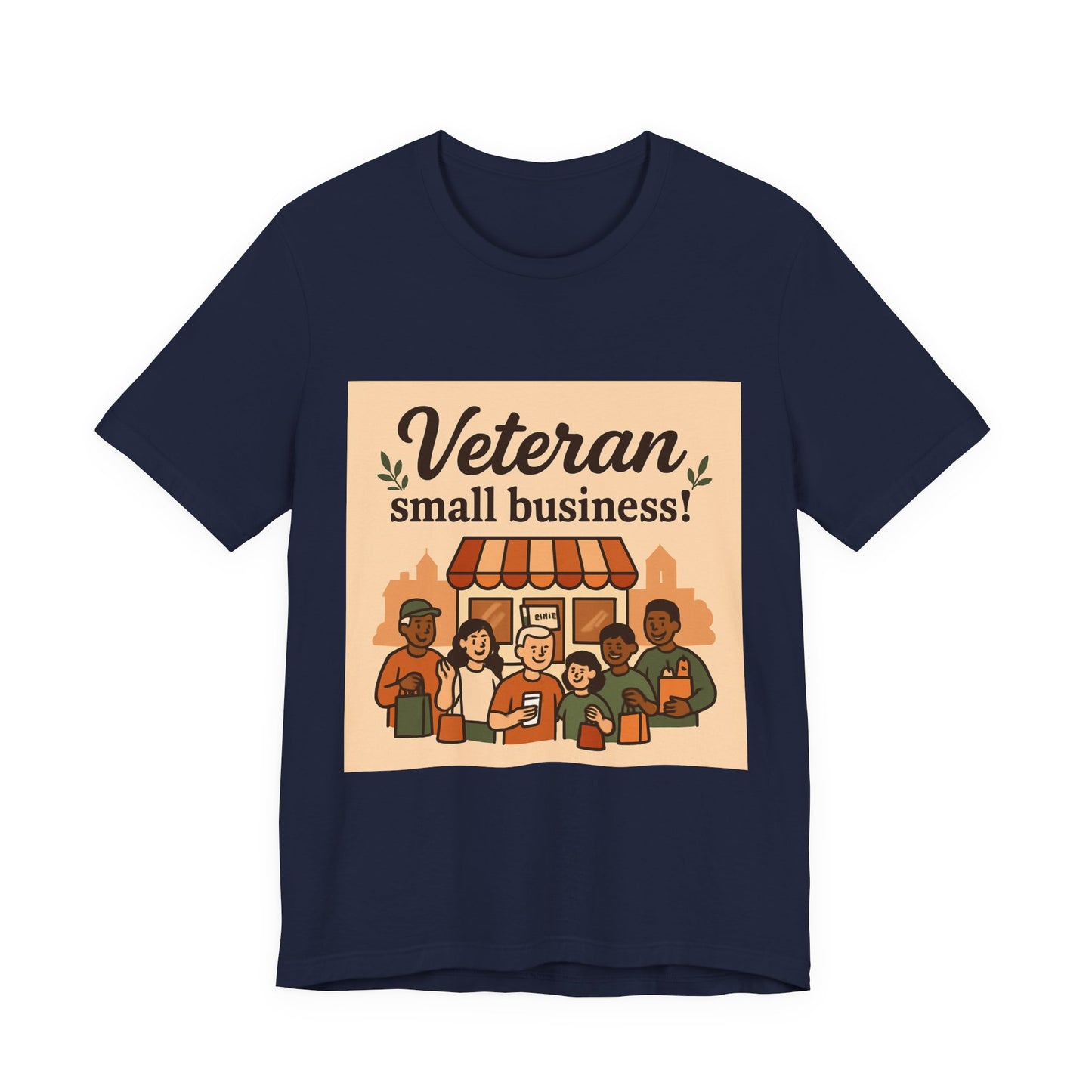 Veteran Small Business Tee — Support Veteran-Owned Shops