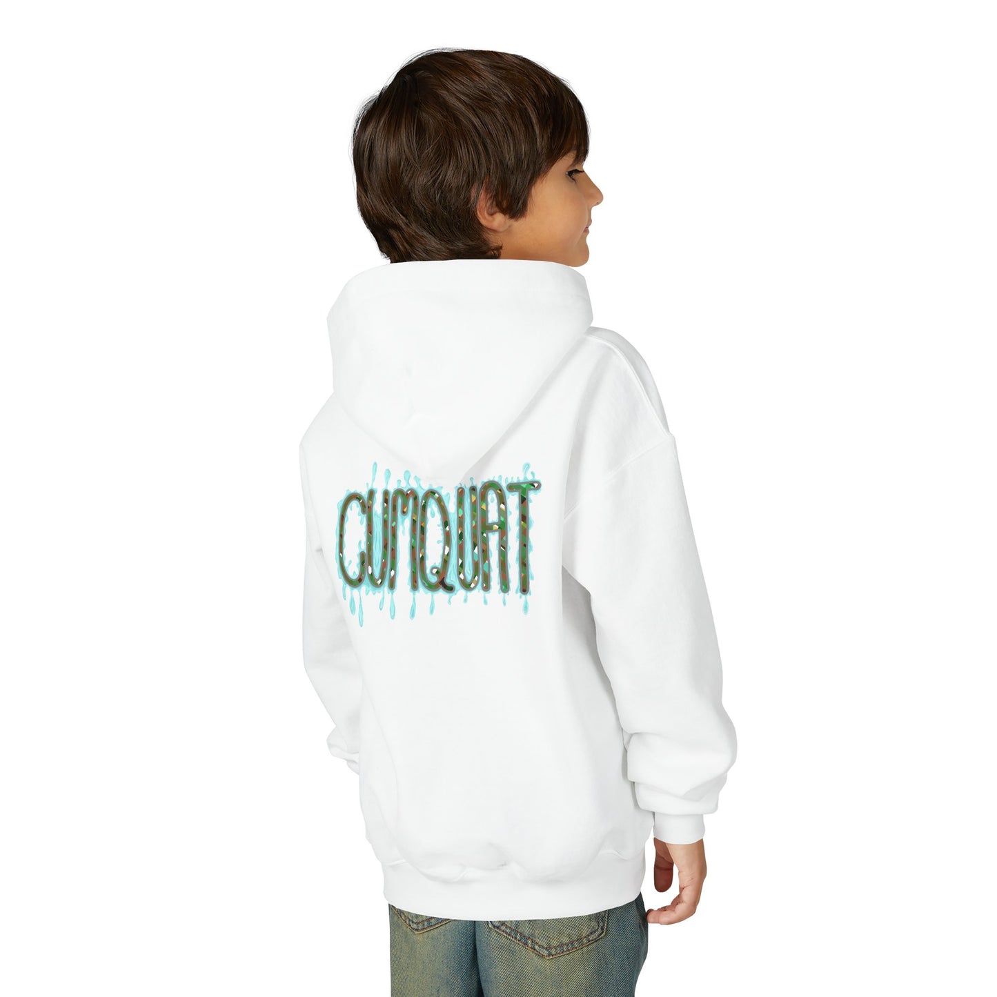 Youth Hoodie — 'Best Friends' Coffee & Donut Cute Cartoon Pullover