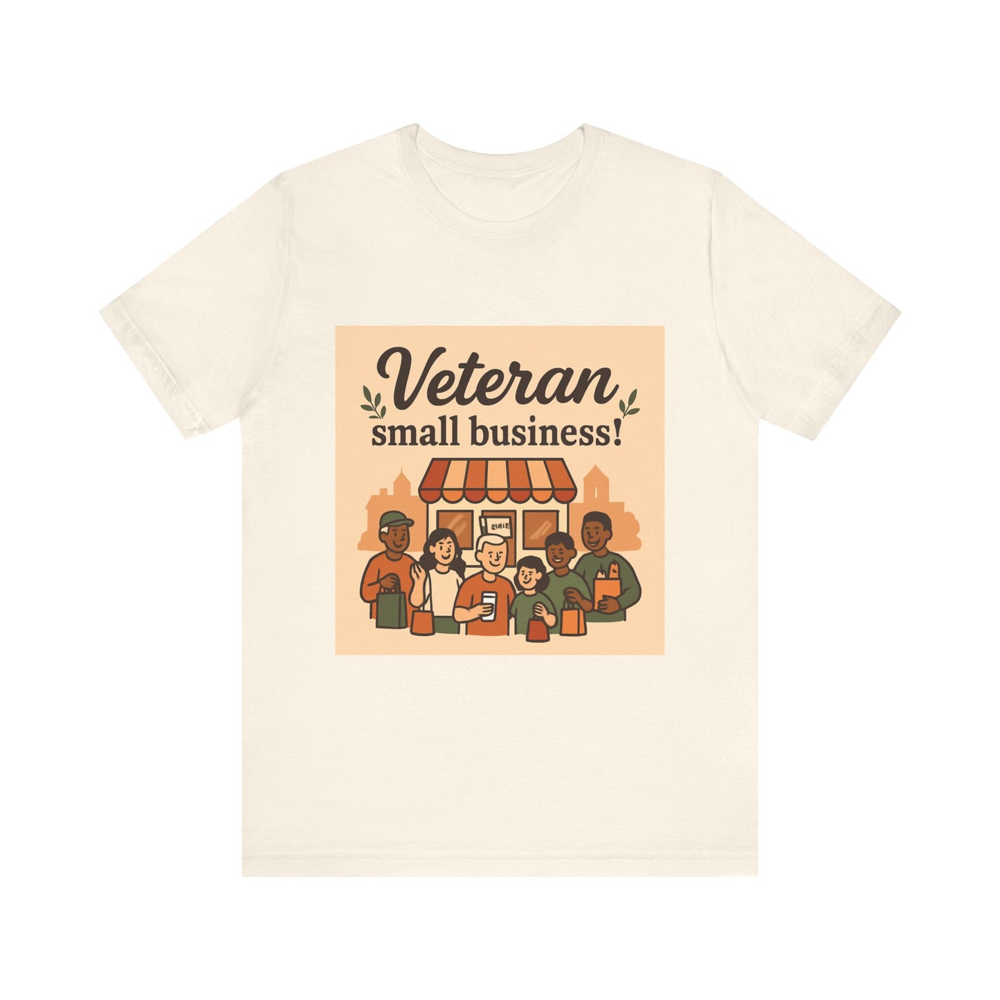 Veteran Small Business Tee — Support Veteran-Owned Shops