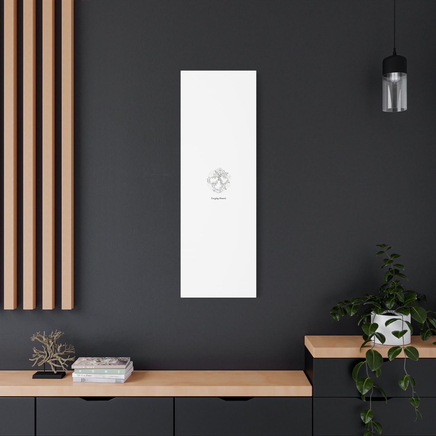 Hand-Drawn Fruit Doodle Canvas | Line Drawing Wall Art
