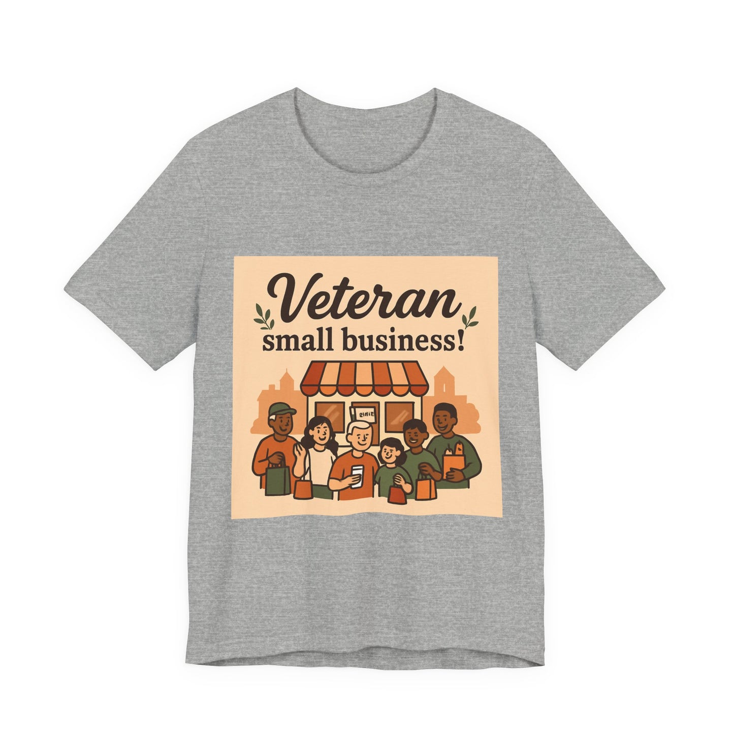 Veteran Small Business Tee — Support Veteran-Owned Shops