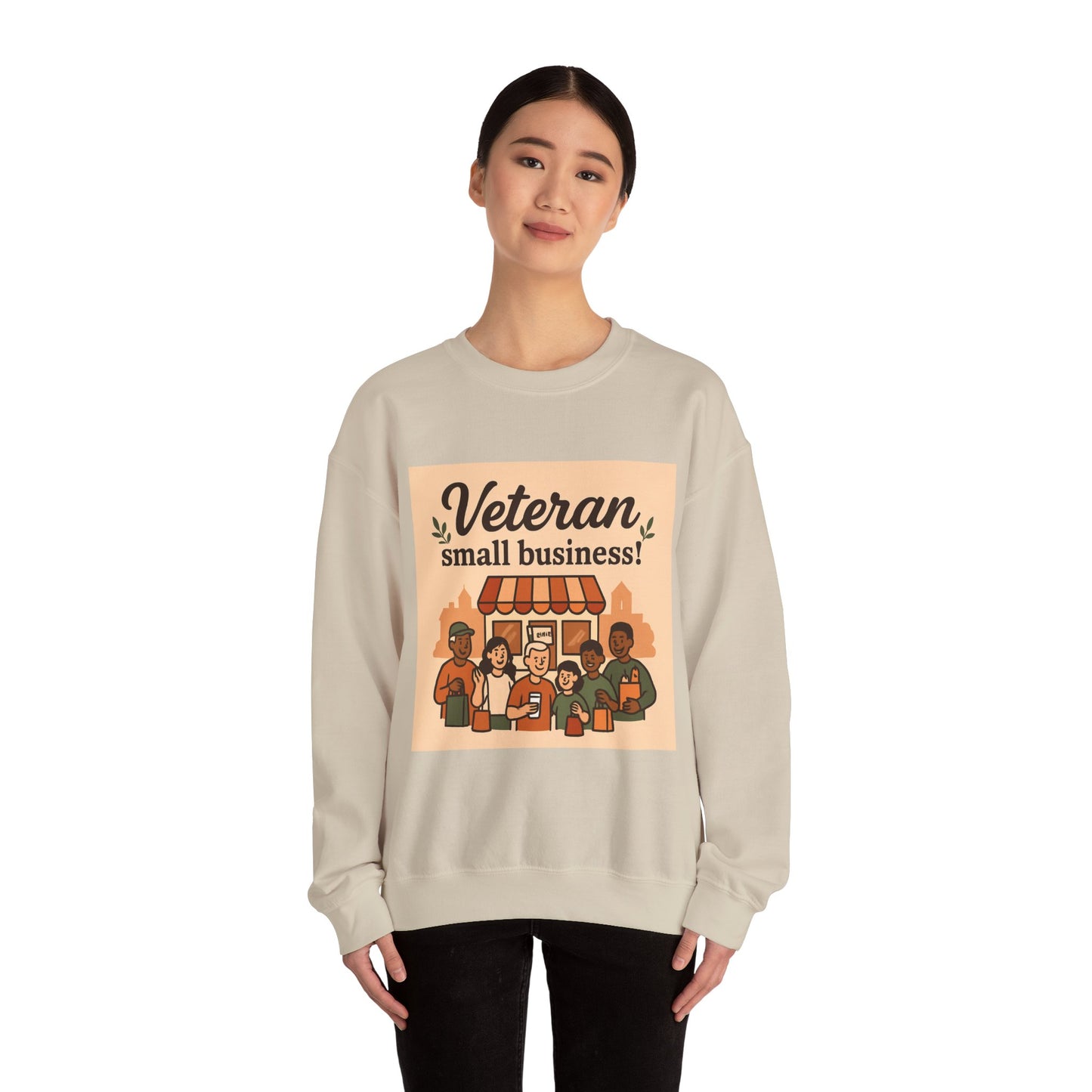 Veteran Small Business Crewneck Sweatshirt